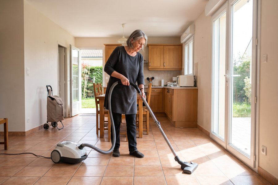 Aide à l'entretien du logement — Aide à domicile