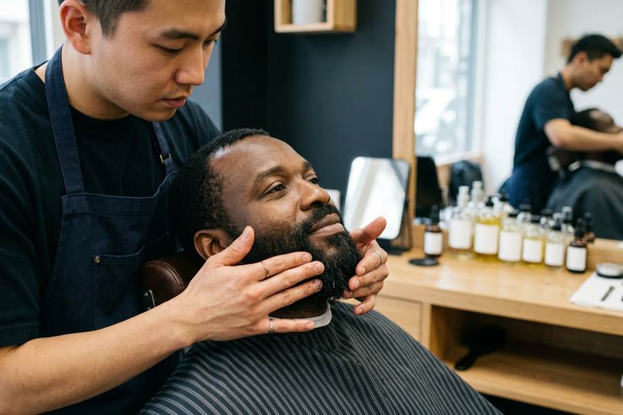 Soin de la barbe — Barbier