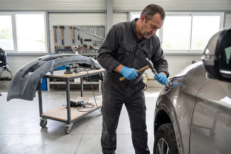Réparation suite à un accident — Carrossier