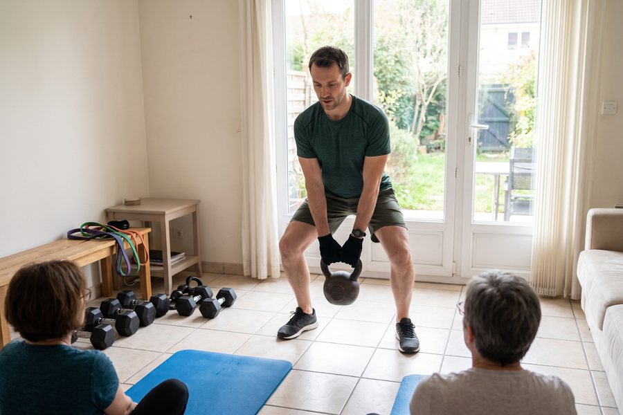 Séances d'entraînement en groupe — Coach sportif