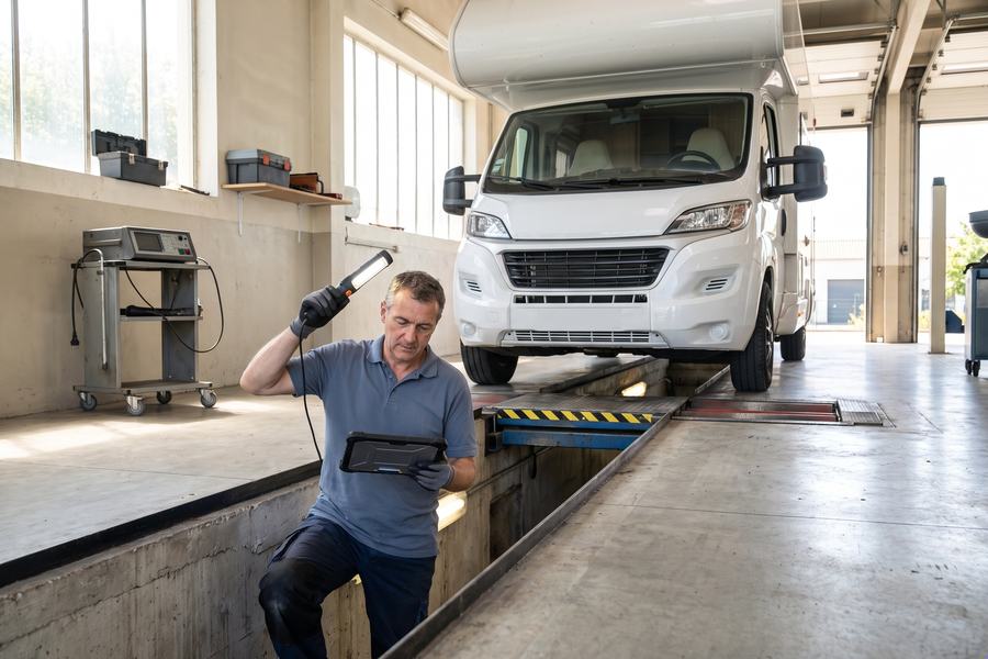 Contrôle technique camping-cars — Centre de contrôle technique