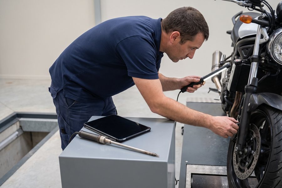 Contrôle technique deux-roues — Centre de contrôle technique