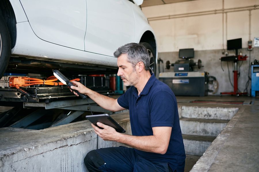 Contrôle technique véhicules électriques — Centre de contrôle technique