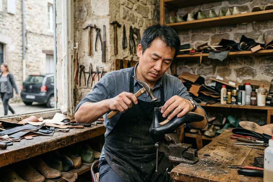 Remplacement de talons — Cordonnier