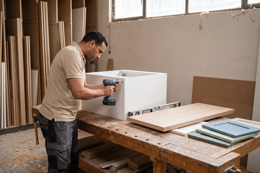 Fabrication de mobilier de cuisine — Cuisiniste