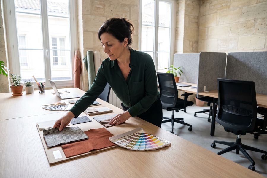Agencement de bureaux professionnels — Décorateur d'intérieur