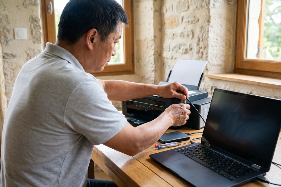 Installation logiciels et périphériques — Dépanneur informatique