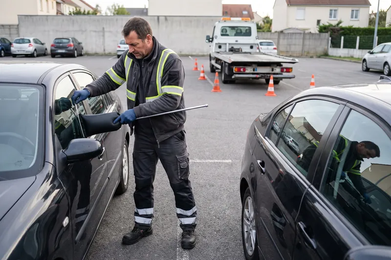 Ouverture de portes — Dépanneur remorqueur