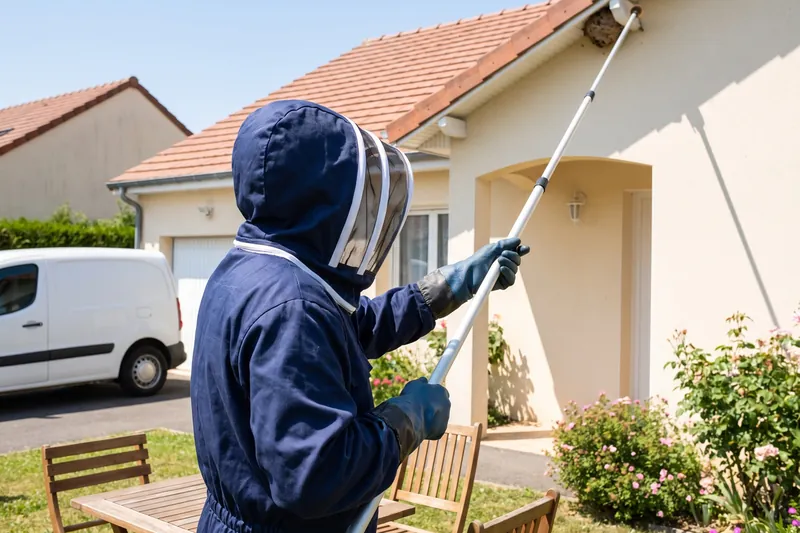Destruction de nids de guêpes et frelons — Entreprise de désinsectisation
