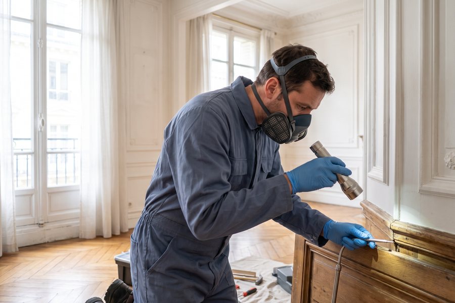 Traitement du bois (capricornes, termites) — Entreprise de désinsectisation