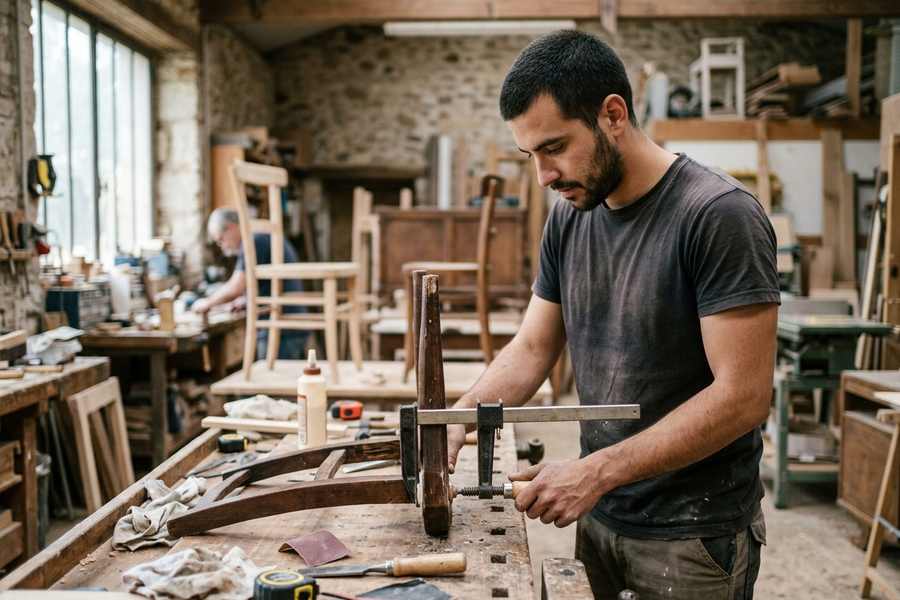 Réparation de meuble en bois — Ébéniste