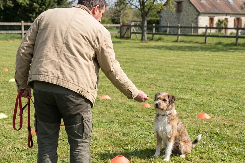 Apprentissage des bases — Éducateur canin