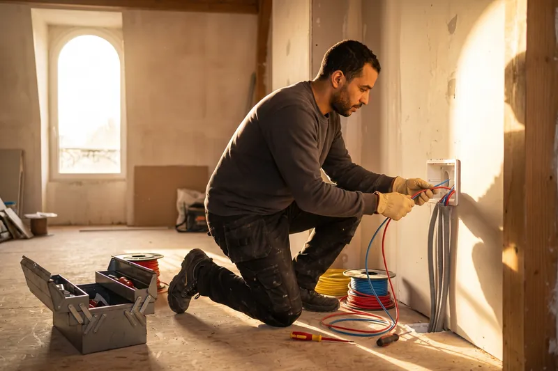Rénovation et extension électrique — Électricien