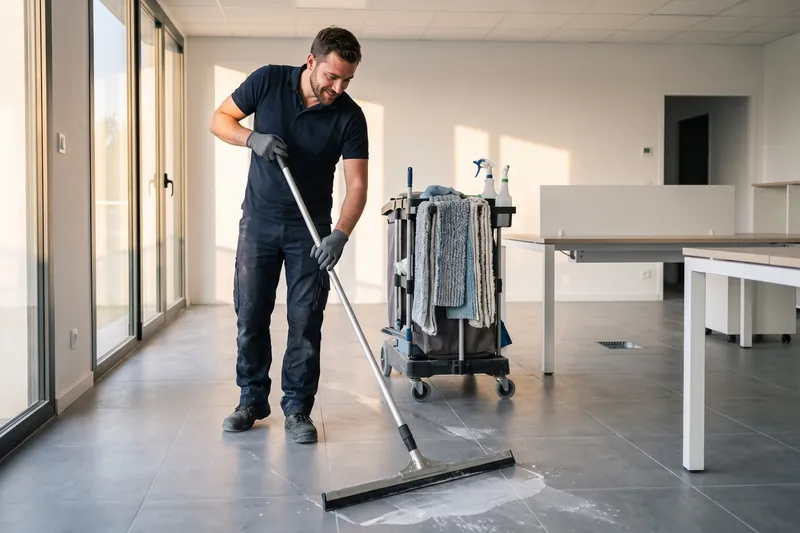 Nettoyage après chantier — Entreprise de nettoyage