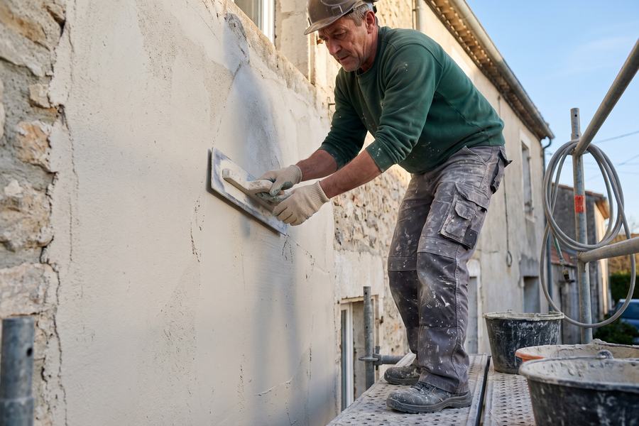 Ravalement de façade — Façadier