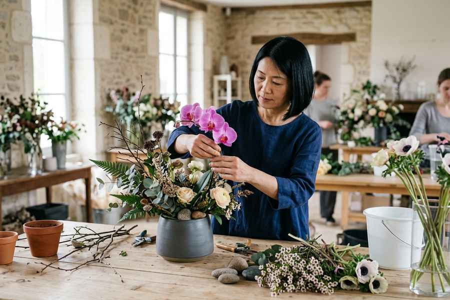Compositions florales — Fleuriste