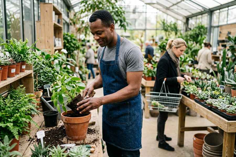 Plantes d'intérieur et d'extérieur — Fleuriste