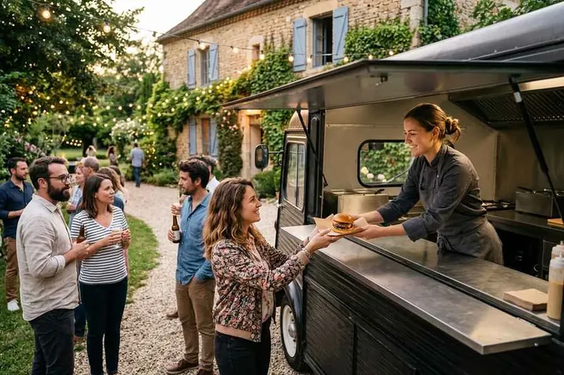 Prestation événementielle privée — Food truck