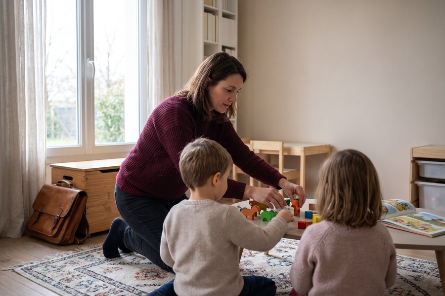 Garde pendant les vacances scolaires — Garde d'enfants