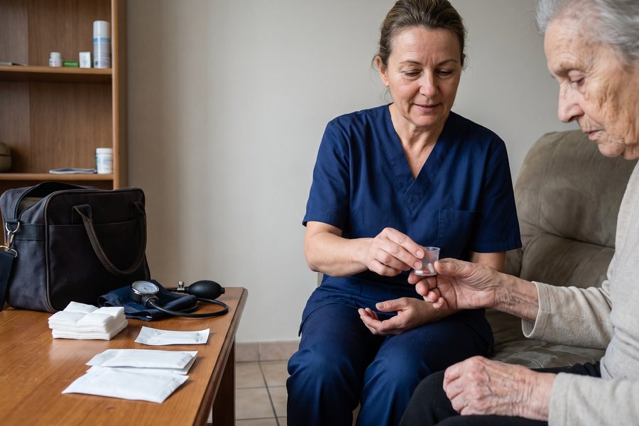 Administration de médicaments — Infirmière