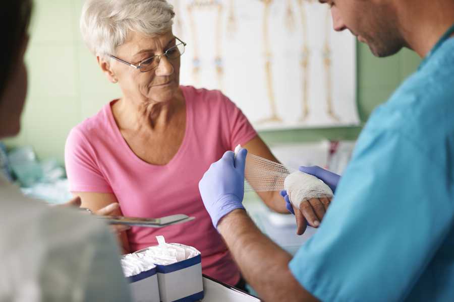 Soins de plaies — Infirmière