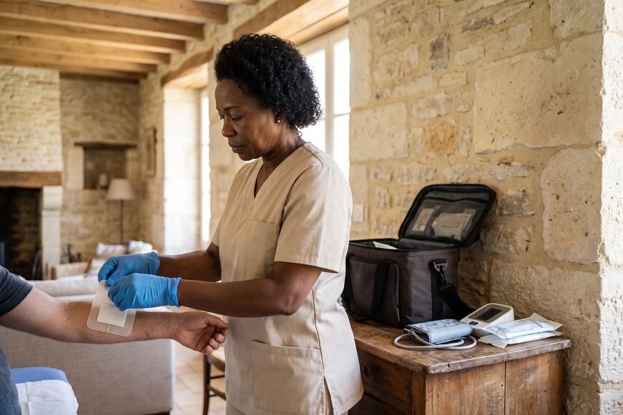 Soins post-opératoires — Infirmière