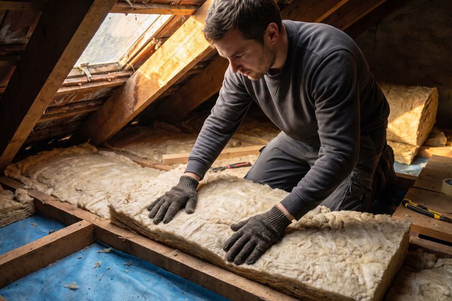 Isolation des combles perdus — Professionnel de l'isolation