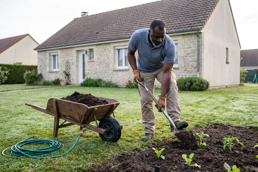 Création de potagers — Jardinier