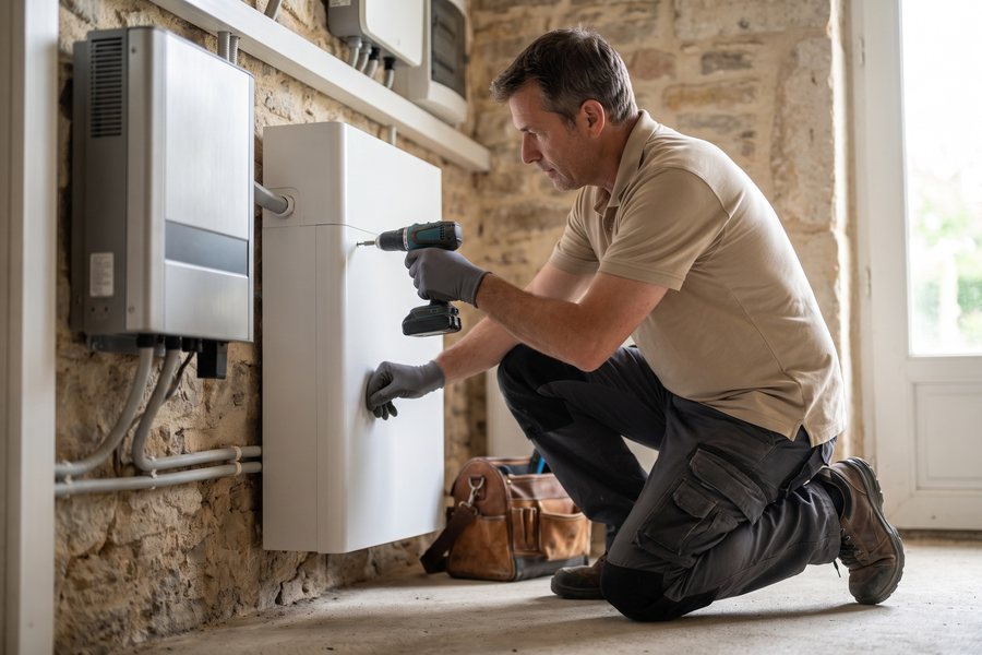 Installation batteries solaires — Installateur de panneaux solaires