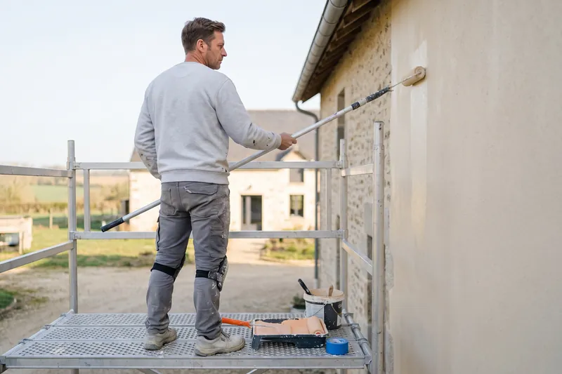Peinture extérieure et façade — Peintre en bâtiment