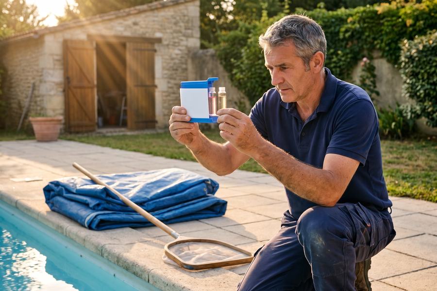 Hivernage et remise en service — Pisciniste