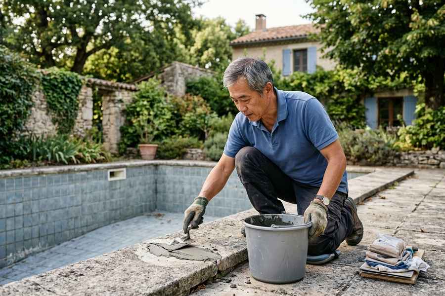 Rénovation de piscine — Pisciniste