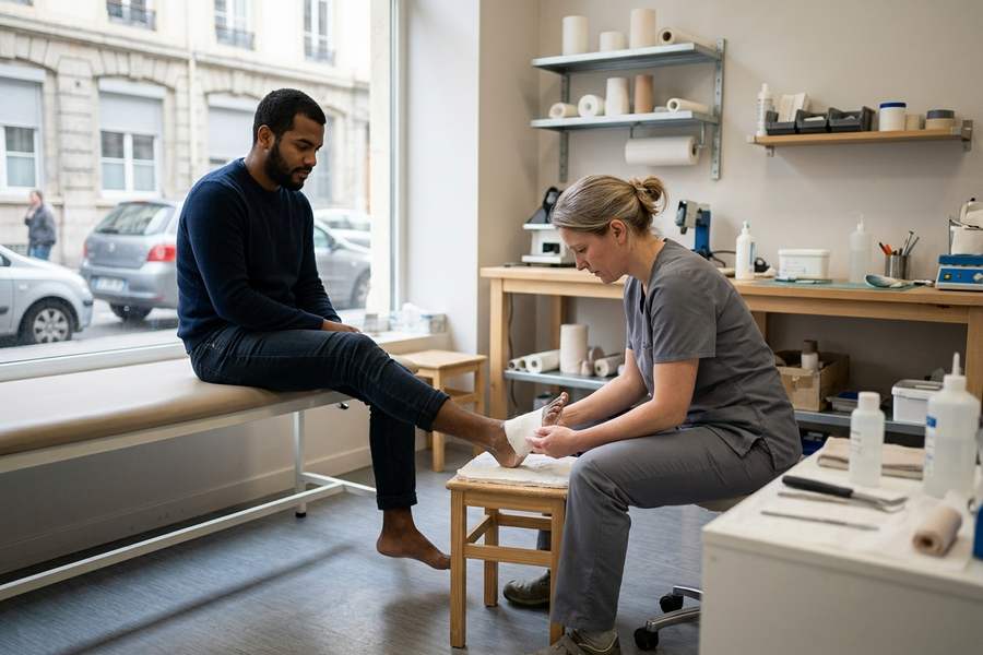 Semelles orthopédiques — Pédicure-podologue