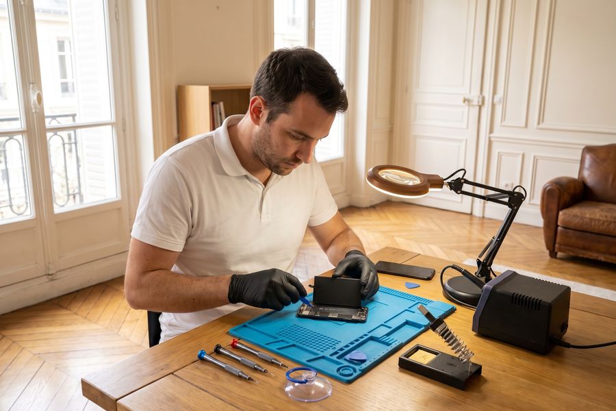 Remplacement de batterie — Réparateur de smartphones