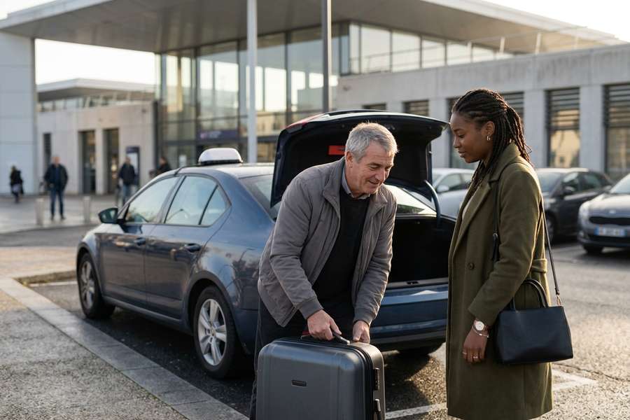 Transfert gare ou aéroport — Taxi