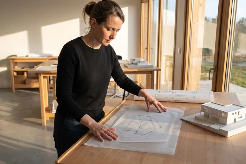 Conception de plans architecturaux — Architecte
