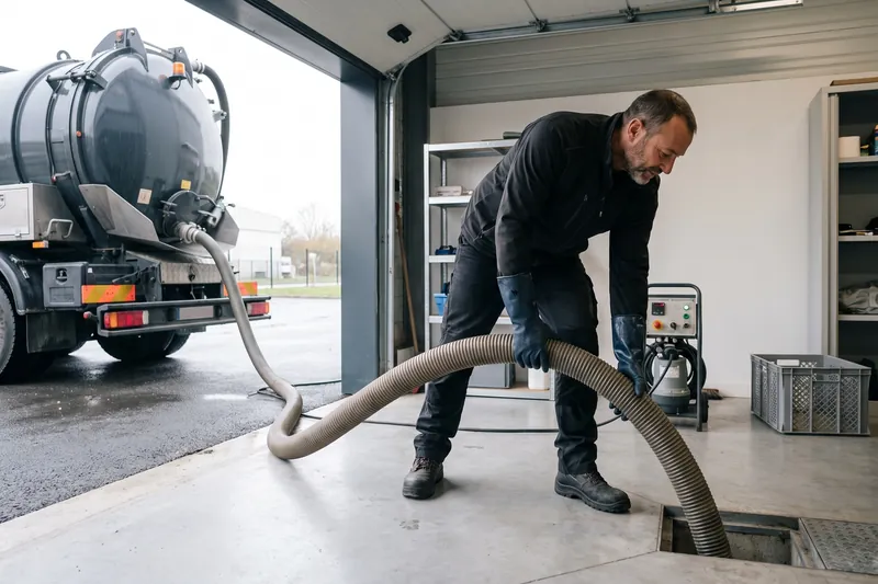 Pompage après submersion — Entreprise d'assainissement