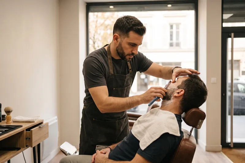 Rasage traditionnel — Barbier