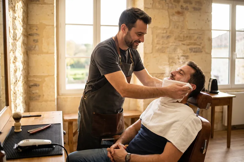 Soin de la barbe — Barbier