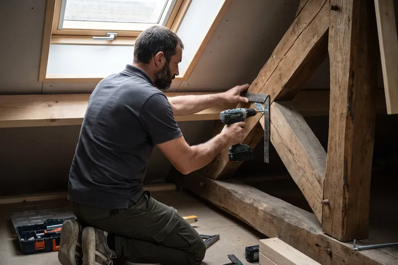 Rénovation de charpente existante — Charpentier