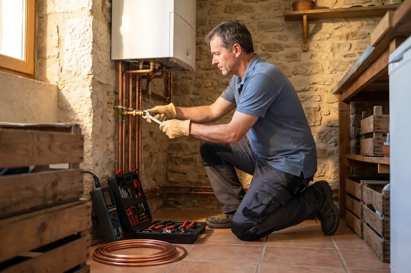 Installation de chauffage — Chauffagiste