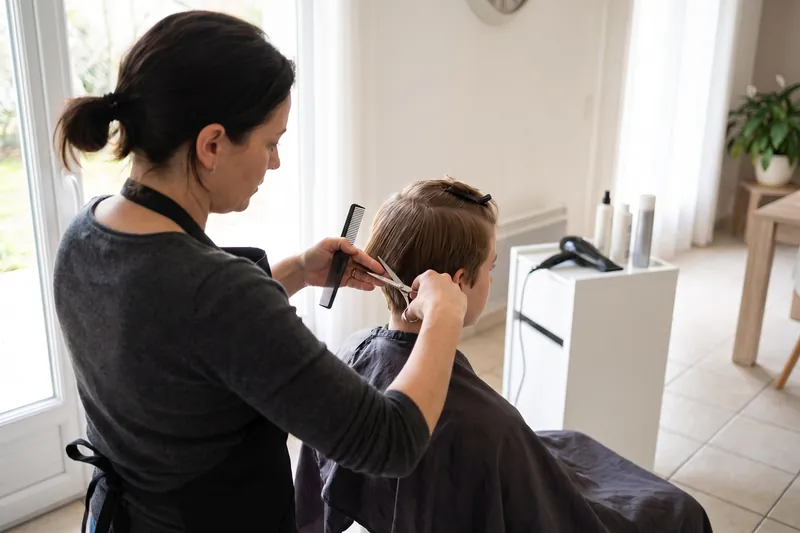 Coupe enfant et adolescent — Coiffeur