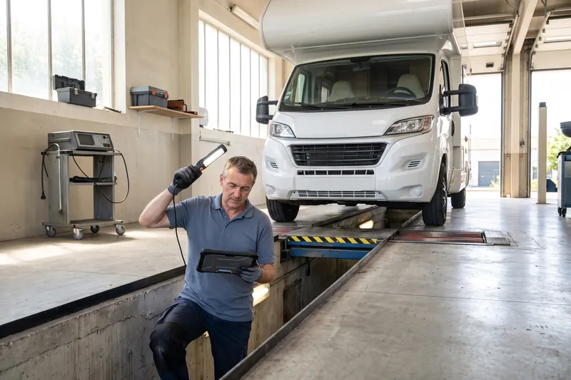 Contrôle technique camping-cars — Centre de contrôle technique