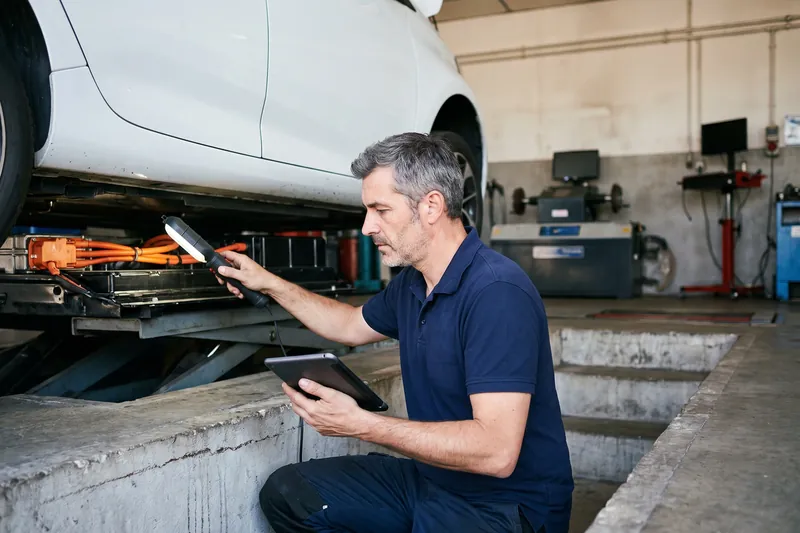 Contrôle technique véhicules électriques — Centre de contrôle technique