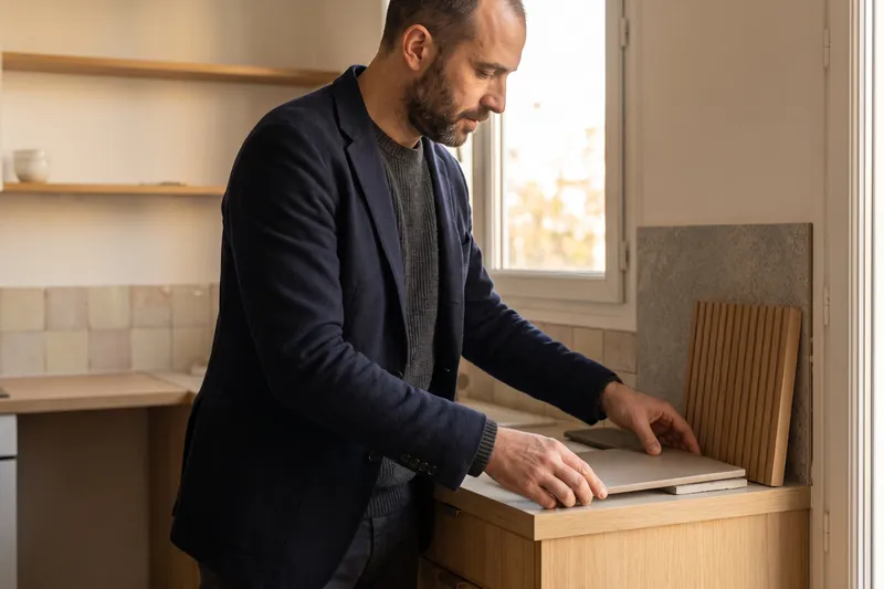 Sélection de matériaux pour la cuisine — Cuisiniste