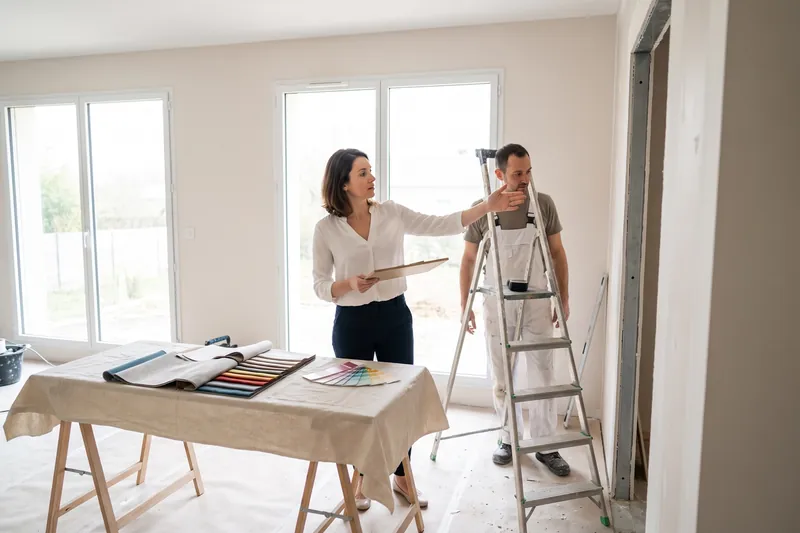 Suivi et coordination de chantier — Décorateur d'intérieur