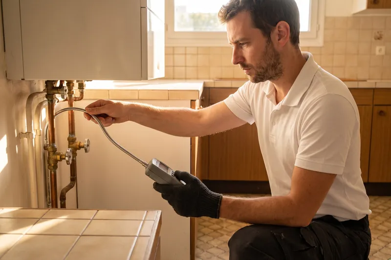Diagnostic Gaz — Diagnostiqueur immobilier