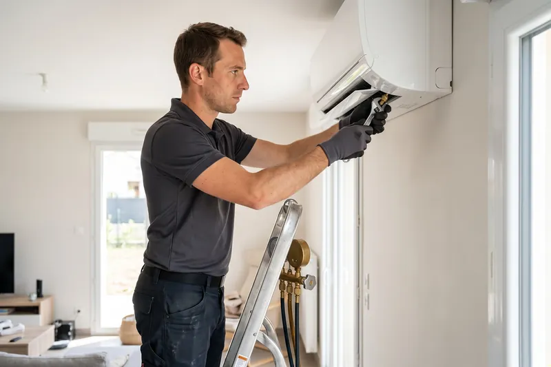 Installation climatisation split — Entreprise de climatisation