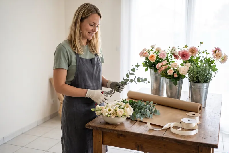 Compositions florales — Fleuriste