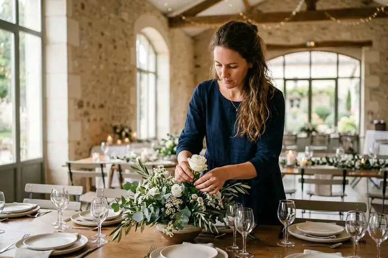 Décorations florales pour mariages — Fleuriste
